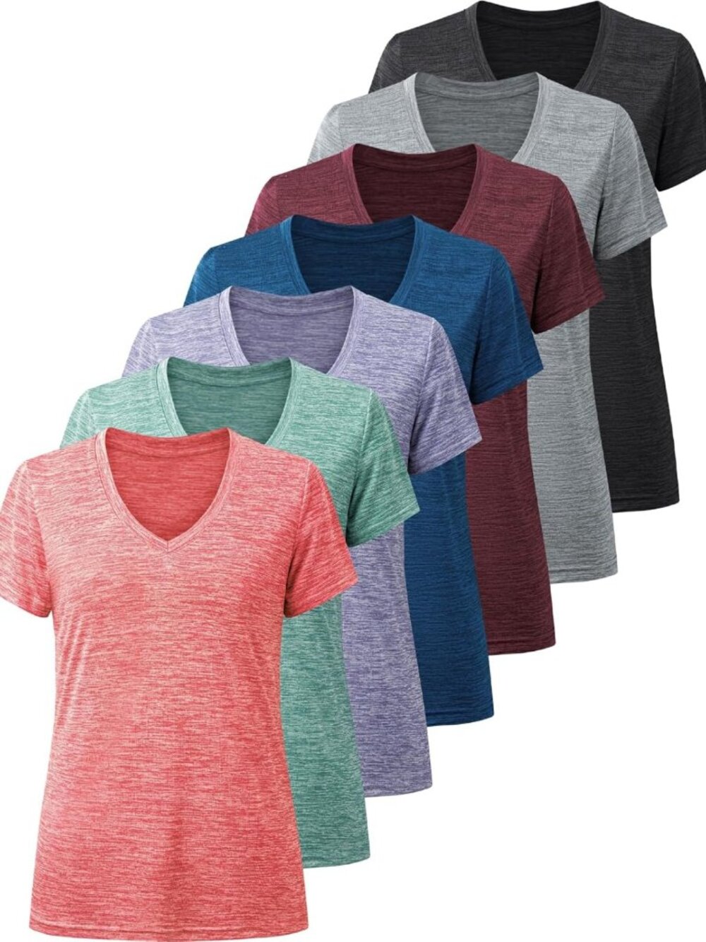 Moisture-Wicking Quick-Dry Workout Shirts for Women | Athletic Gym Performance